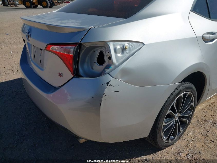 2014 Toyota Corolla S Plus VIN: 5YFBURHE2EP012102 Lot: 43763803