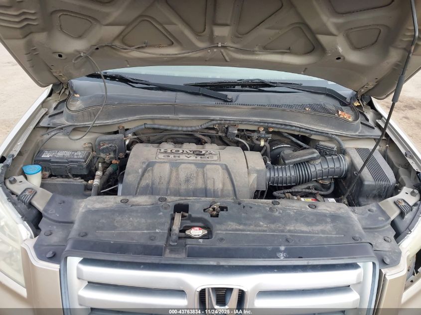 2006 Honda Pilot Ex-L VIN: 2HKYF18586H559430 Lot: 43763834