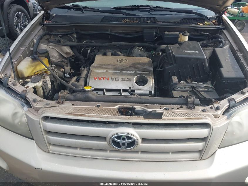2004 Toyota Highlander V6 VIN: JTEDP21A840041462 Lot: 43763836