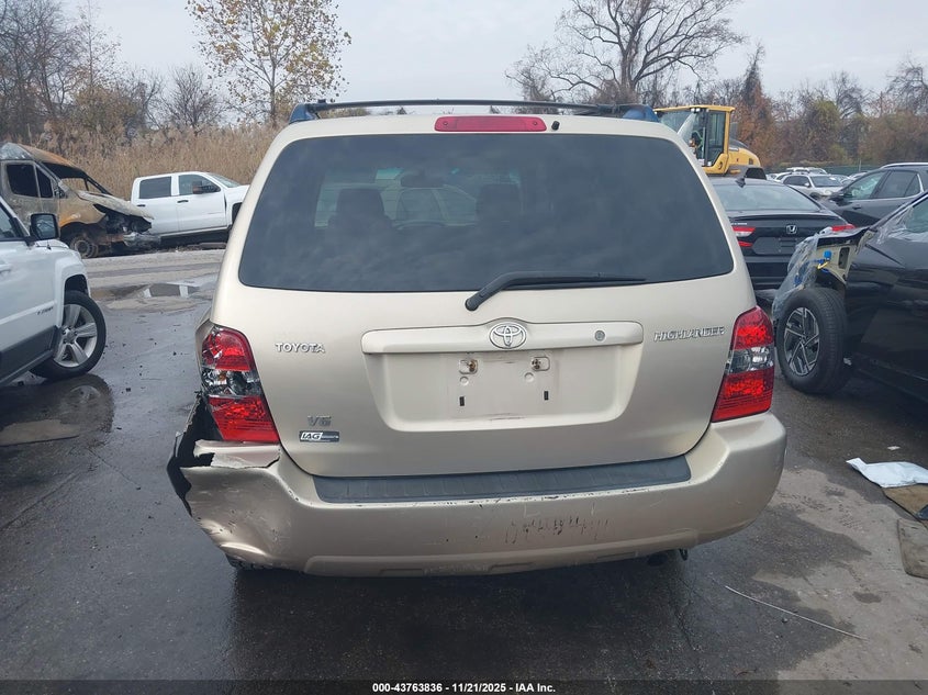 2004 Toyota Highlander V6 VIN: JTEDP21A840041462 Lot: 43763836