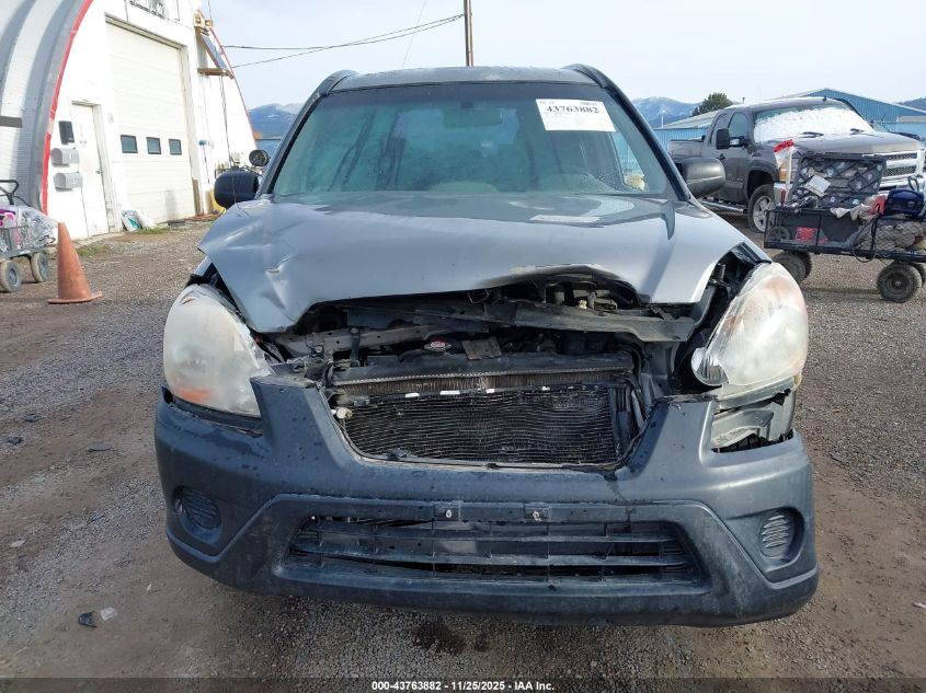 2006 Honda Cr-V Lx VIN: JHLRD78526C038229 Lot: 43763882