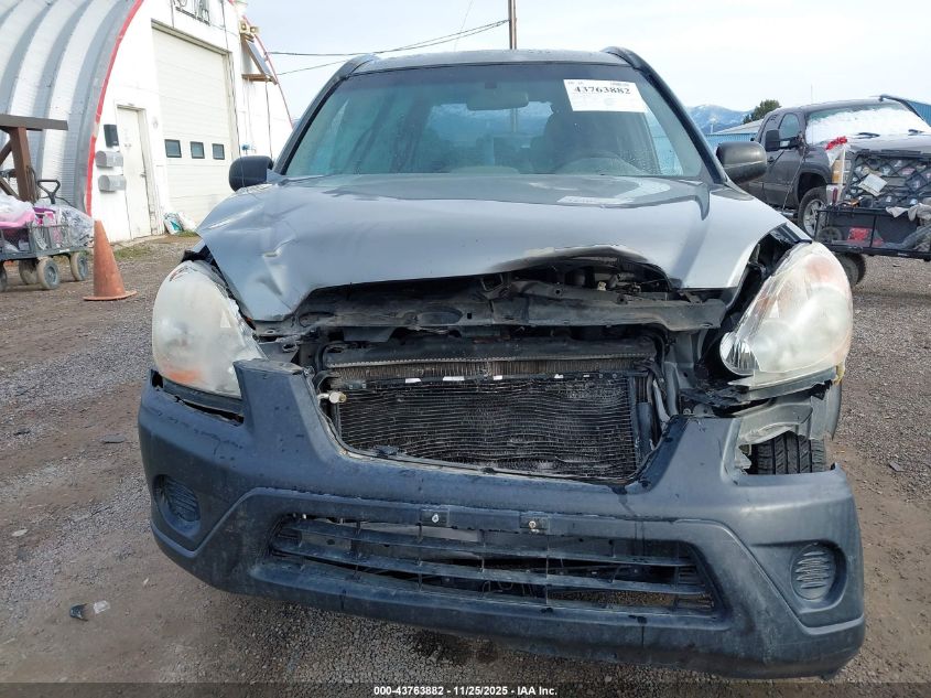 2006 Honda Cr-V Lx VIN: JHLRD78526C038229 Lot: 43763882