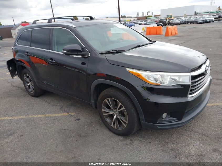 TOYOTA HIGHLANDER XLE V6