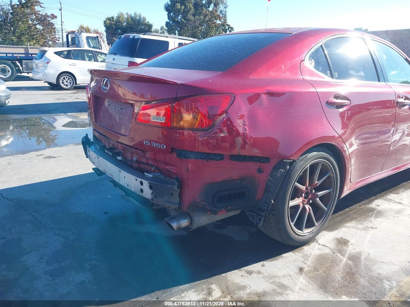 2006 Lexus Is 350 VIN: JTHBE262165003899 Lot: 43763933