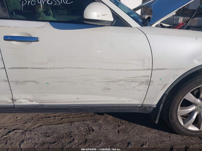 2003 Infiniti Fx45 VIN: JNRBS08W33X401629 Lot: 43763939