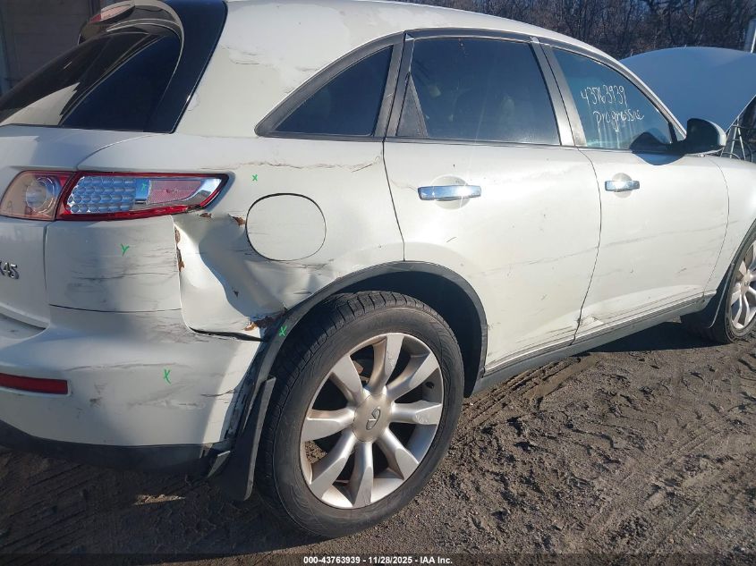 2003 Infiniti Fx45 VIN: JNRBS08W33X401629 Lot: 43763939