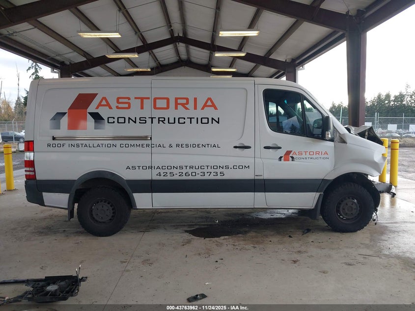 2016 Mercedes-Benz Sprinter 2500 Normal Roof VIN: WD3PE7DD3GP320558 Lot: 43763962