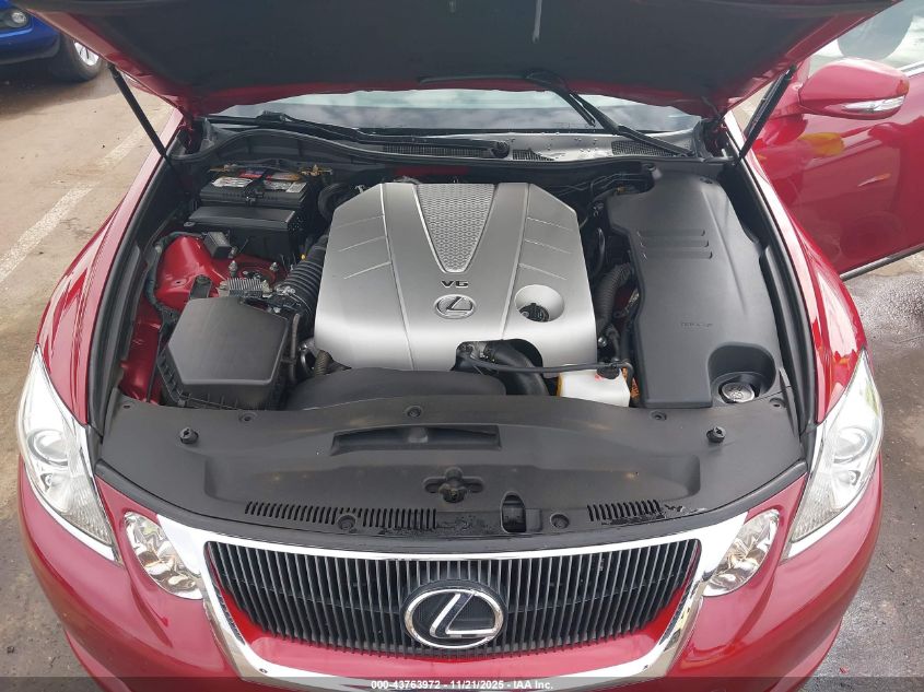 2008 Lexus Gs 350 VIN: JTHBE96S180037561 Lot: 43763972