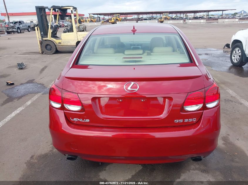 2008 Lexus Gs 350 VIN: JTHBE96S180037561 Lot: 43763972