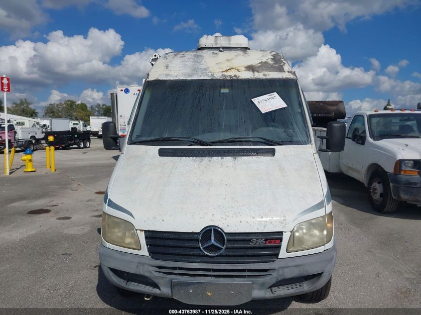2003 Dodge Sprinter Van 2500 Super High Ceiling VIN: WD2YD742835560009 Lot: 43763987