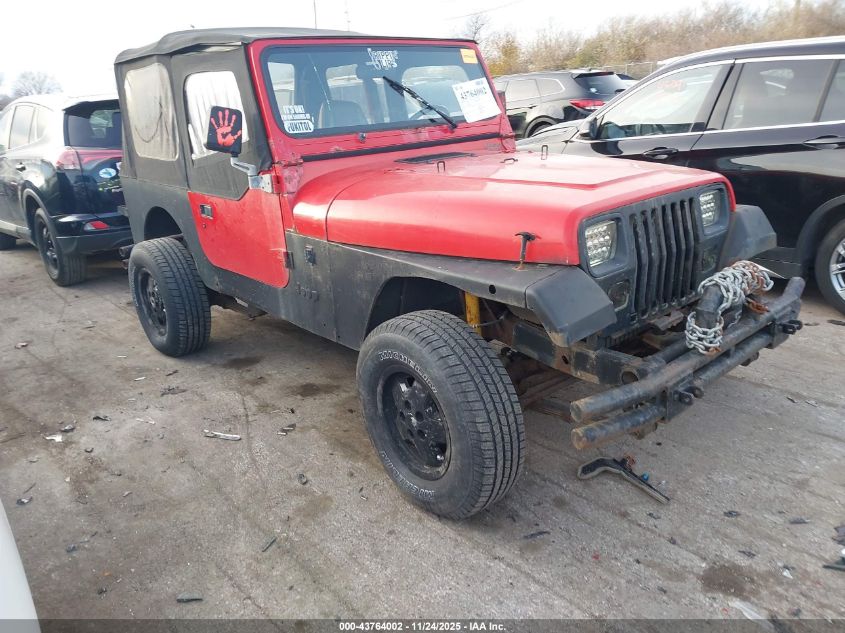 1995 Jeep Wrangler / Yj S/Rio Grande