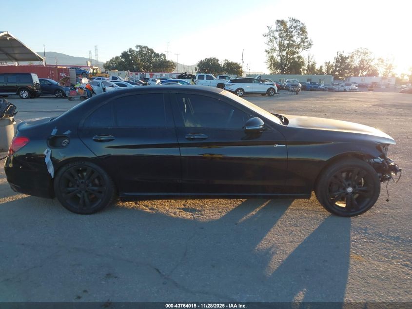 2016 Mercedes-Benz C 350E VIN: 55SWF4HB5GU164604 Lot: 43764015