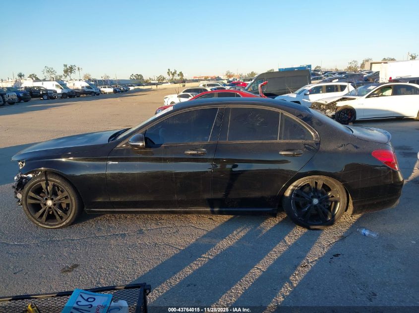 2016 Mercedes-Benz C 350E VIN: 55SWF4HB5GU164604 Lot: 43764015