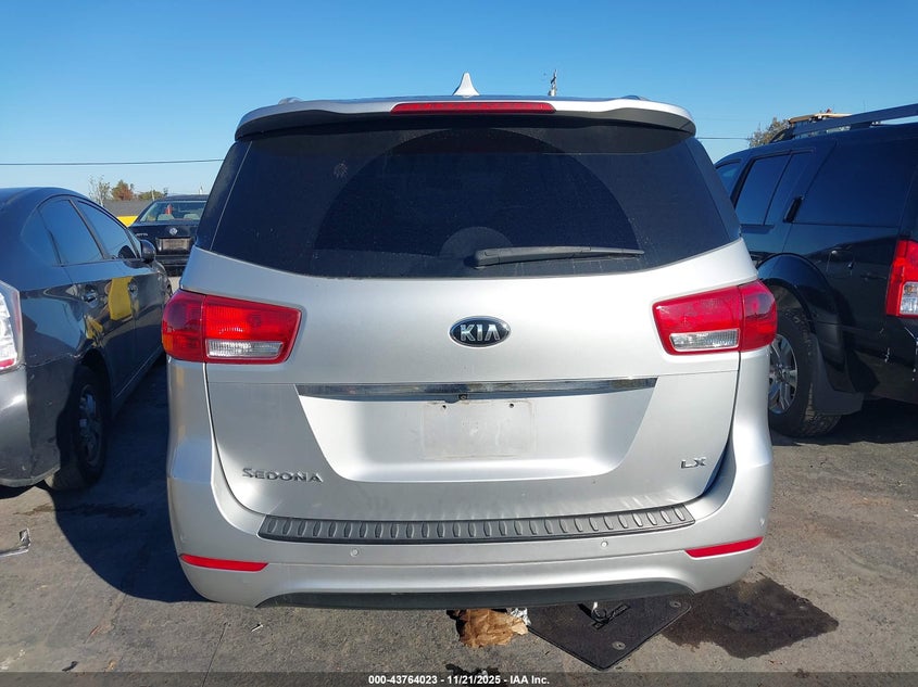 2017 Kia Sedona Lx VIN: KNDMB5C11H6254242 Lot: 43764023