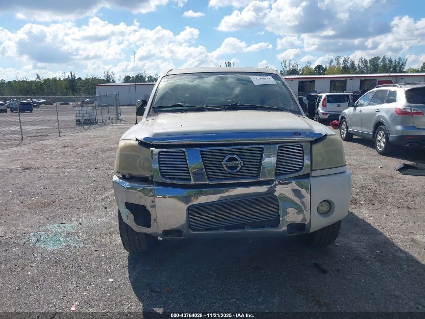 2007 Nissan Titan Le VIN: 1N6AA07A97N238617 Lot: 43764028