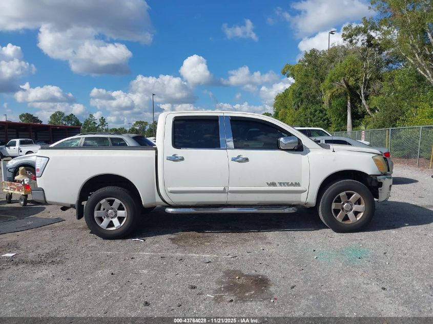 2007 Nissan Titan Le VIN: 1N6AA07A97N238617 Lot: 43764028