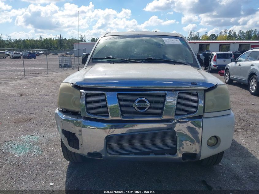 2007 Nissan Titan Le VIN: 1N6AA07A97N238617 Lot: 43764028