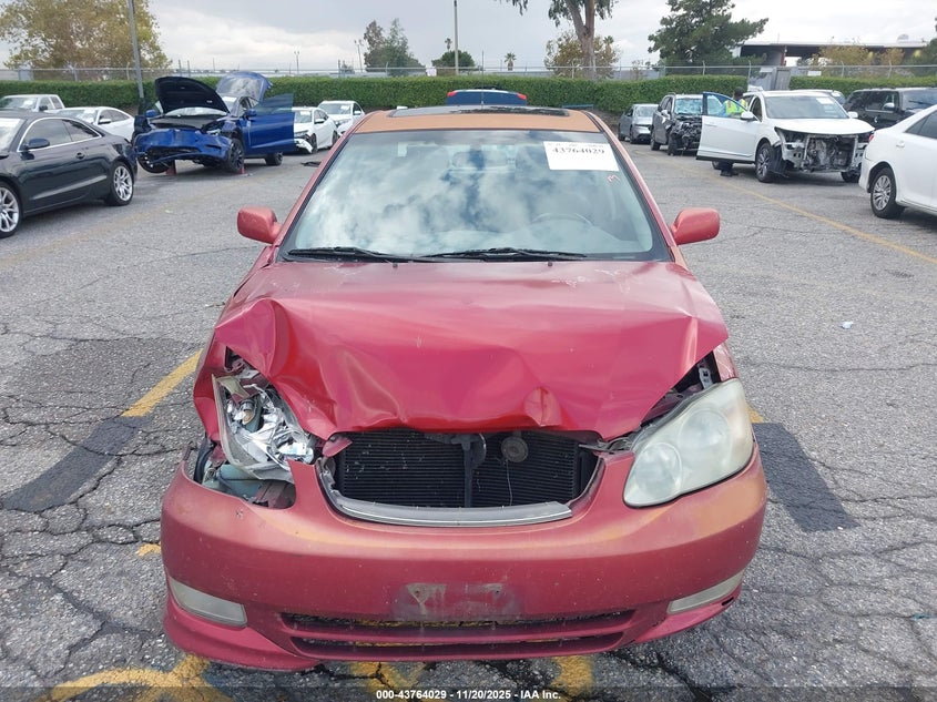 2003 Toyota Corolla S VIN: 1NXBR38E43Z018736 Lot: 43764029
