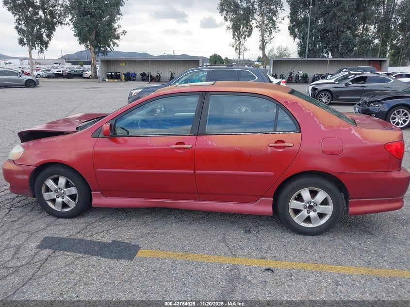 2003 Toyota Corolla S VIN: 1NXBR38E43Z018736 Lot: 43764029