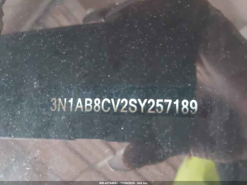 3N1AB8CV2SY257189 2025 NISSAN SENTRA photo no. 9