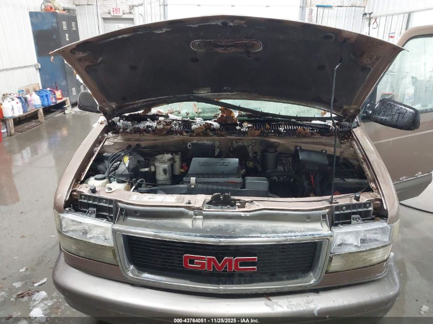 2000 GMC Safari Sl VIN: 1GKDM19W7YB522096 Lot: 43764051