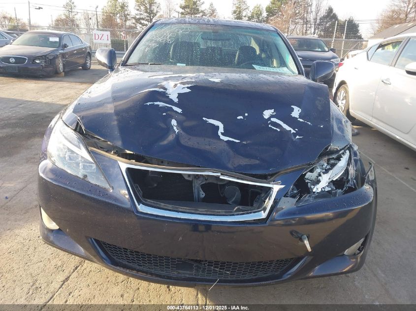 2006 Lexus Is 250 VIN: JTHBK262965006042 Lot: 43764113