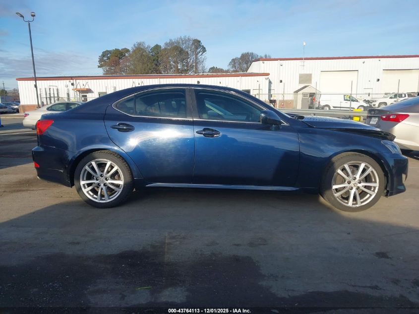 2006 Lexus Is 250 VIN: JTHBK262965006042 Lot: 43764113