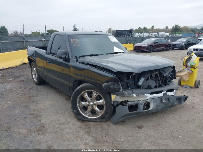 2003 Chevrolet Silverado 1500 Ls VIN: 1GCEC14V93Z170835 Lot: 43764145