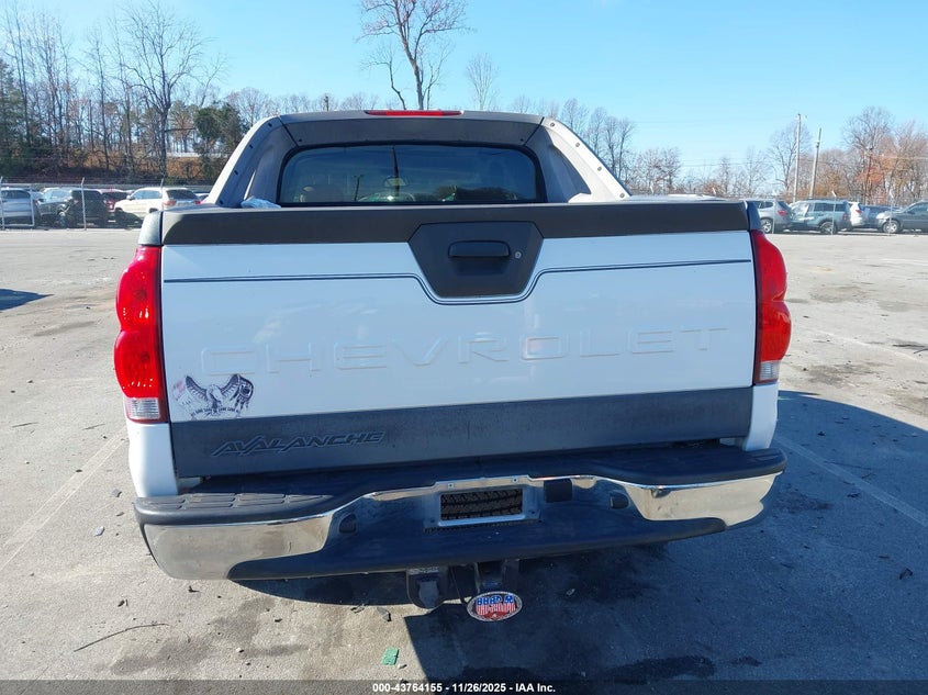 2006 Chevrolet Avalanche 1500 Z71 VIN: 3GNEK12Z86G132372 Lot: 43764155