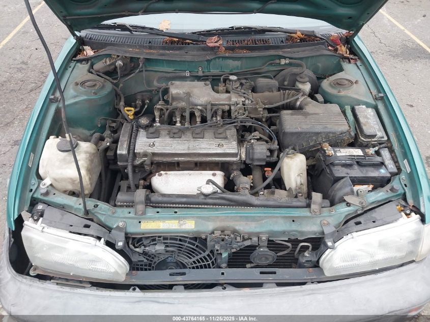 1997 Toyota Corolla Std VIN: 1NXBA02E2VZ638406 Lot: 43764165