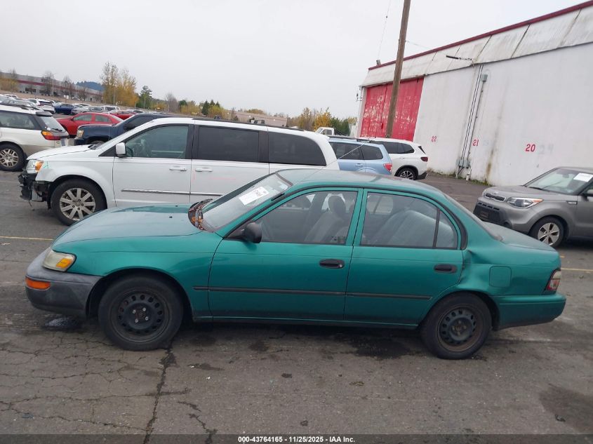 1997 Toyota Corolla Std VIN: 1NXBA02E2VZ638406 Lot: 43764165