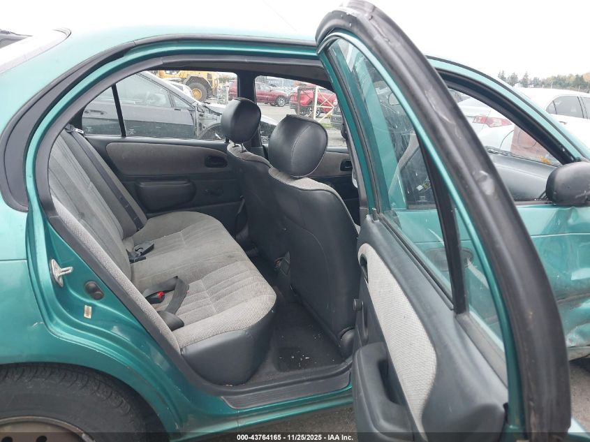 1997 Toyota Corolla Std VIN: 1NXBA02E2VZ638406 Lot: 43764165