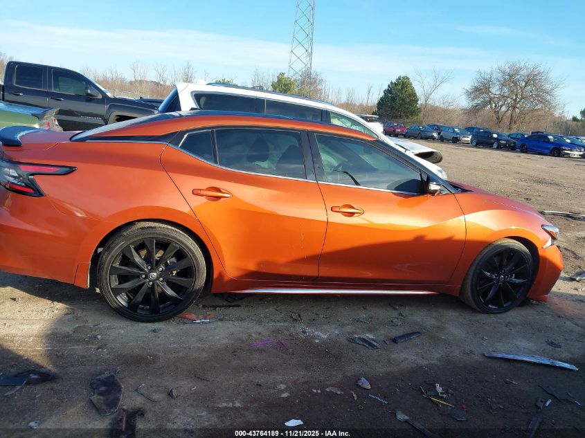 2021 Nissan Maxima Sr Xtronic Cvt VIN: 1N4AA6EV5MC516597 Lot: 43764189