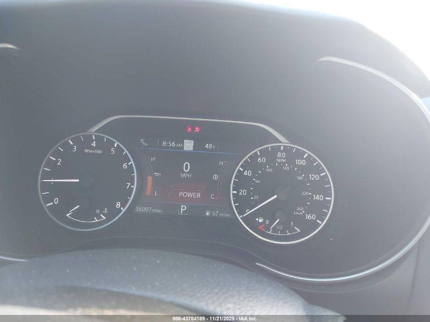 2021 Nissan Maxima Sr Xtronic Cvt VIN: 1N4AA6EV5MC516597 Lot: 43764189