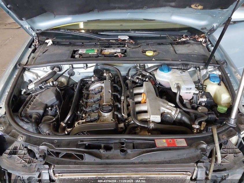 2003 Audi A4 1.8T VIN: WAULC68E03A198226 Lot: 43764204