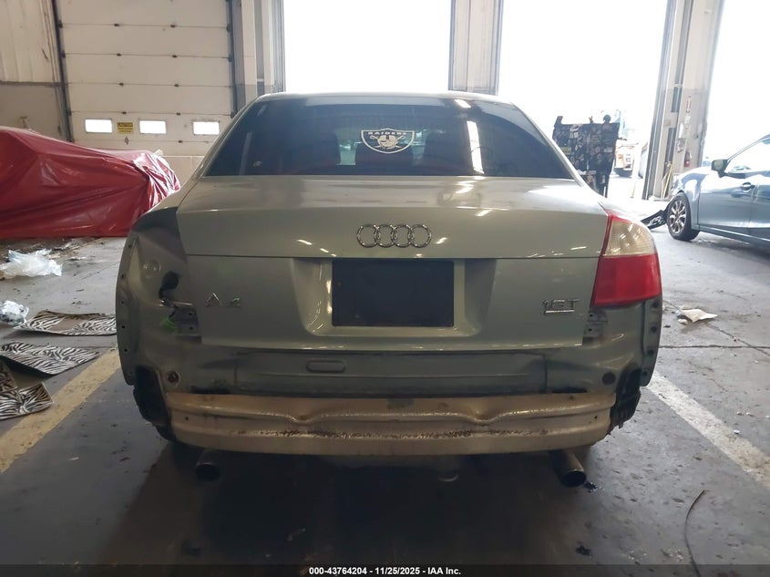 2003 Audi A4 1.8T VIN: WAULC68E03A198226 Lot: 43764204