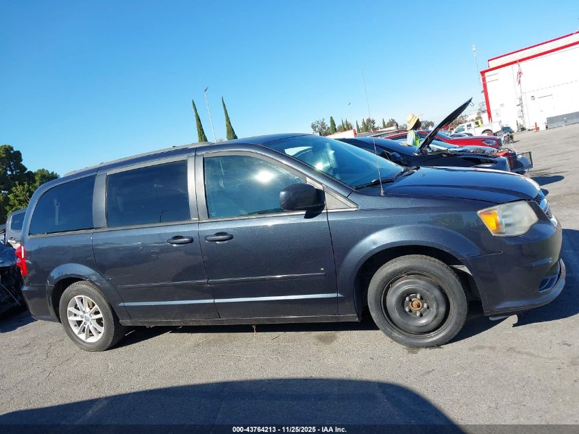 2013 Dodge Grand Caravan Sxt VIN: 2C4RDGCG4DR609326 Lot: 43764213