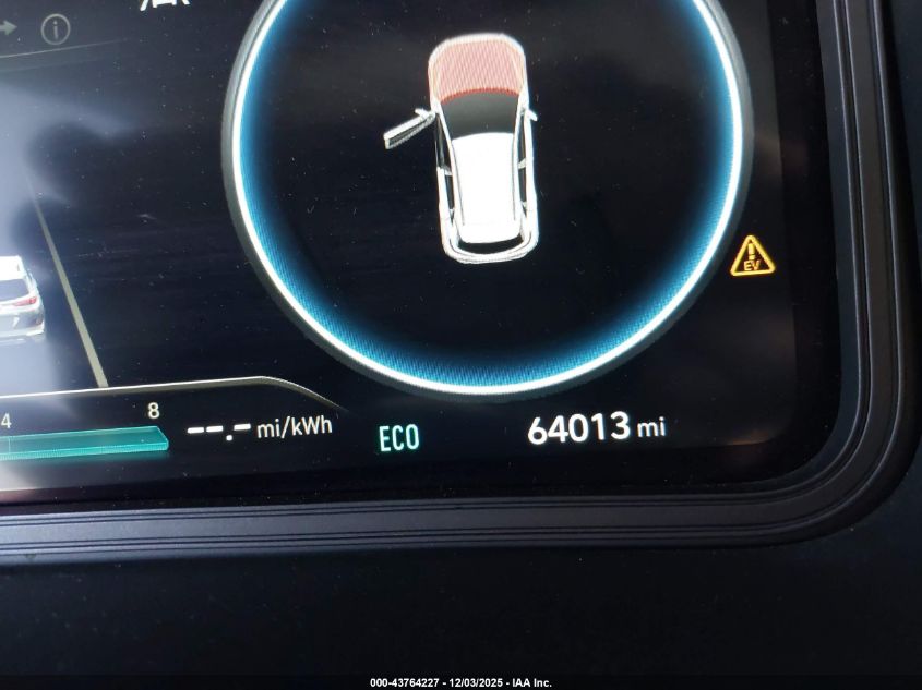 2022 Hyundai Kona Electric Limited VIN: KM8K53AG8NU136430 Lot: 43764227