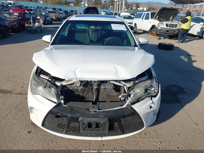 2015 Toyota Camry Se VIN: 4T1BF1FK7FU042040 Lot: 43764245