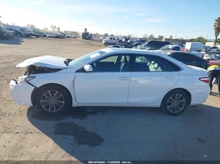 2015 Toyota Camry Se VIN: 4T1BF1FK7FU042040 Lot: 43764245