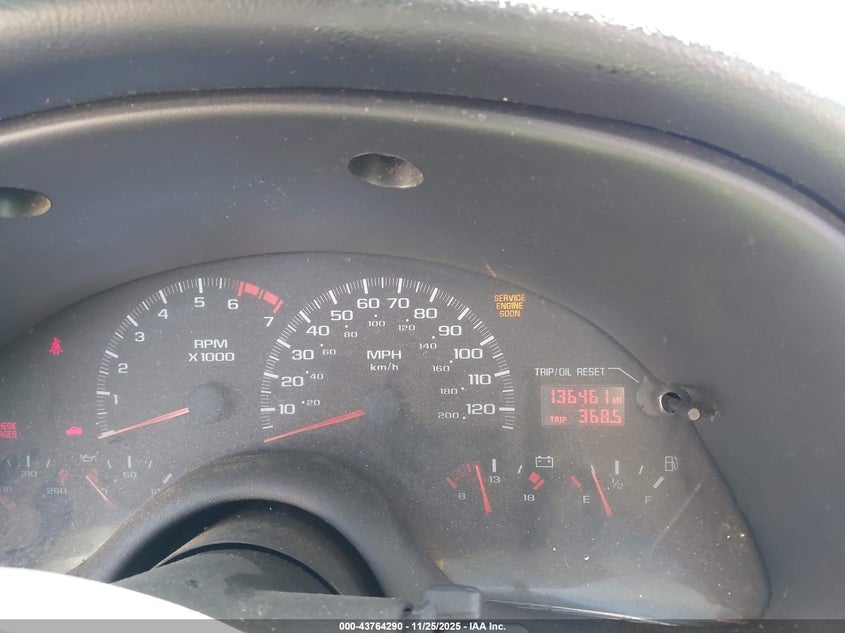 2001 Chevrolet Camaro VIN: 2G1FP22K512115685 Lot: 43764290