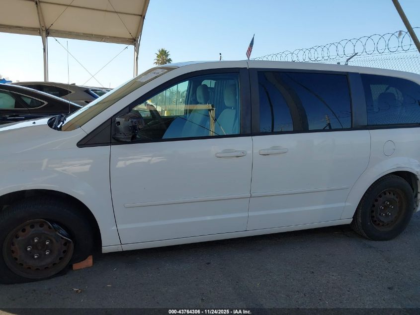 2012 Dodge Grand Caravan Se/Avp VIN: 2C4RDGBG5CR235325 Lot: 43764306
