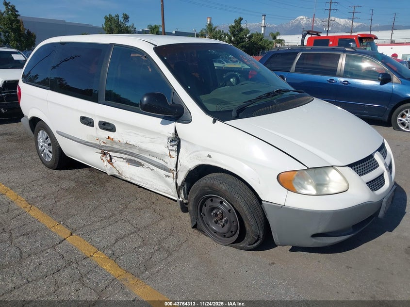 DODGE CARAVAN 2001. Lot# 43764313. VIN 1B4GP25B91B179982. Photo 1