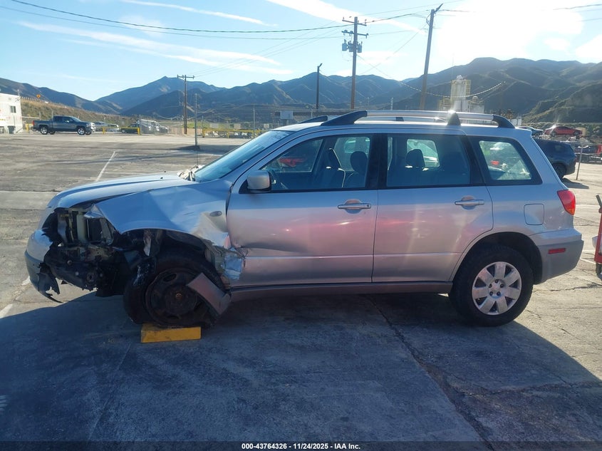 2003 Mitsubishi Outlander Ls VIN: JA4LX31GX3U046979 Lot: 43764326
