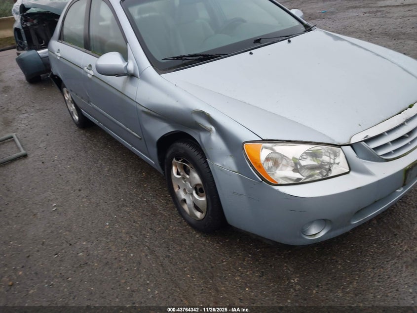 2005 Kia Spectra Ex/Lx/Sx VIN: KNAFE121955170260 Lot: 43764342