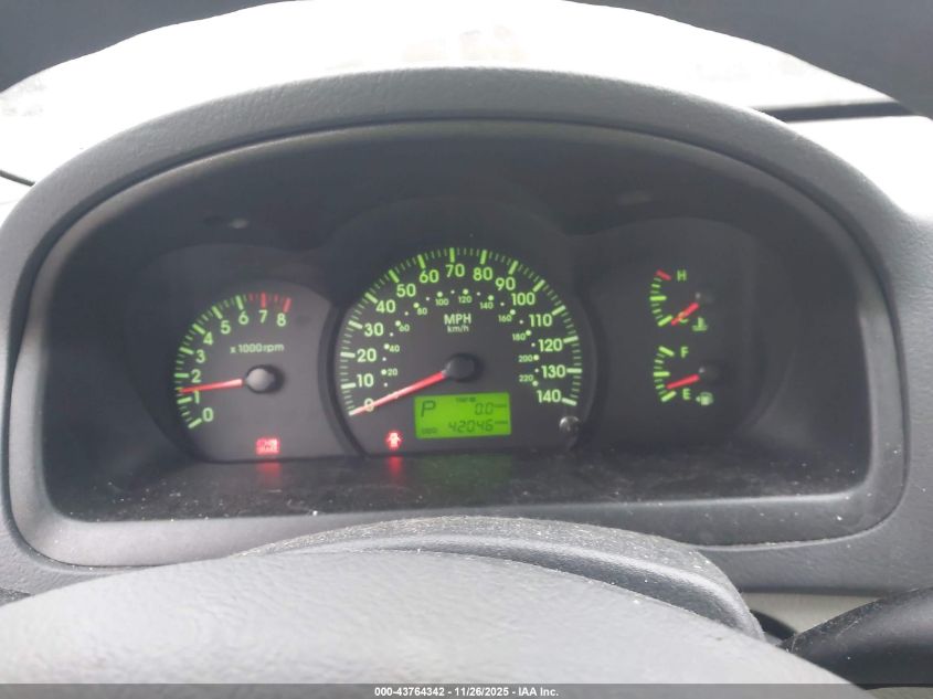 2005 Kia Spectra Ex/Lx/Sx VIN: KNAFE121955170260 Lot: 43764342