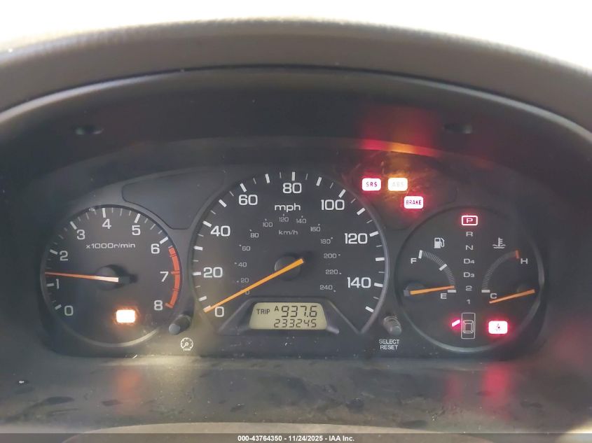 2000 Honda Accord 2.3 Ex VIN: JHMCG5663YC026120 Lot: 43764350