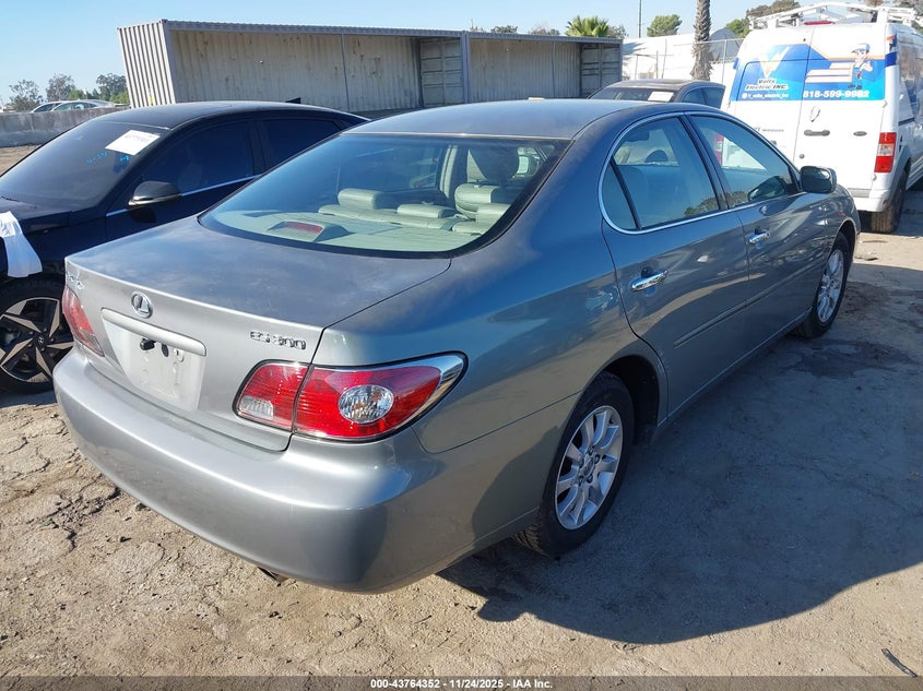 JTHBF30G230102828 2003 LEXUS ES photo no. 4