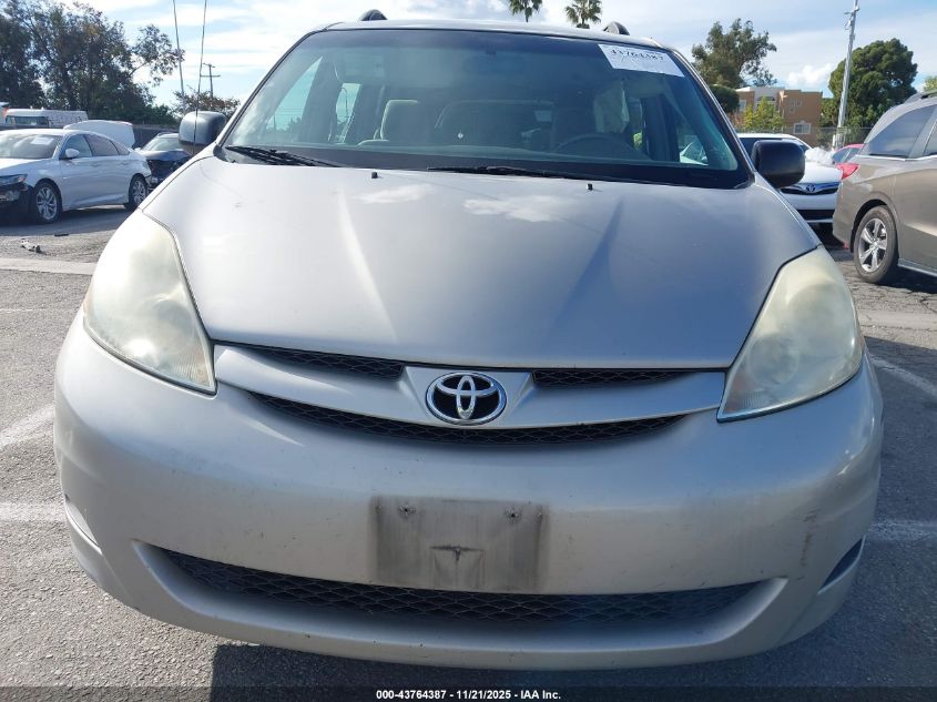 2009 Toyota Sienna Ce VIN: 5TDZK23C29S239031 Lot: 43764387