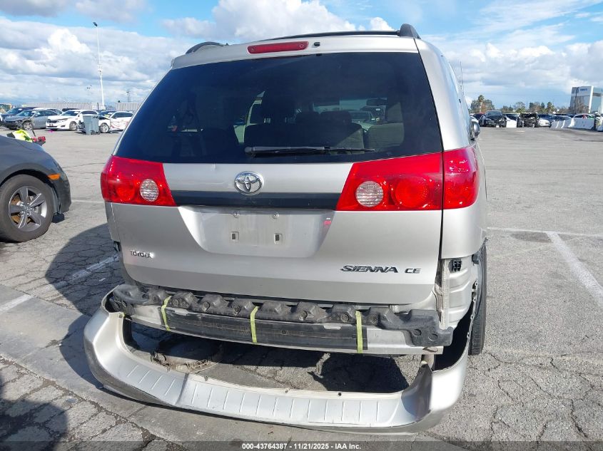 2009 Toyota Sienna Ce VIN: 5TDZK23C29S239031 Lot: 43764387